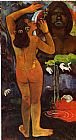 Paul Gauguin Famous Paintings - The Moon and the Earth